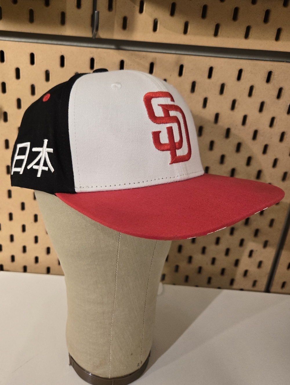 San Diego Padres 2019 Japanese Heritage Night Hat Cap Cherry Blossom under brim